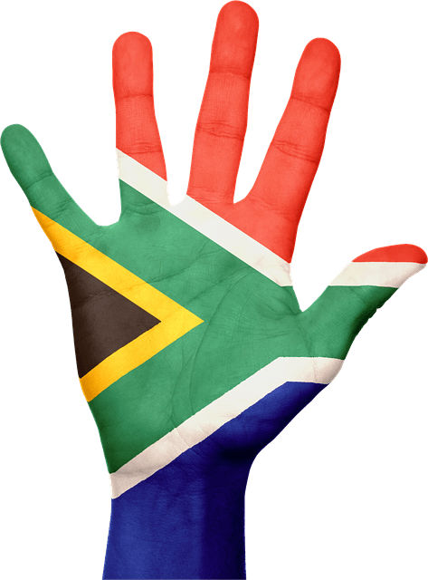 South African Hand Flag