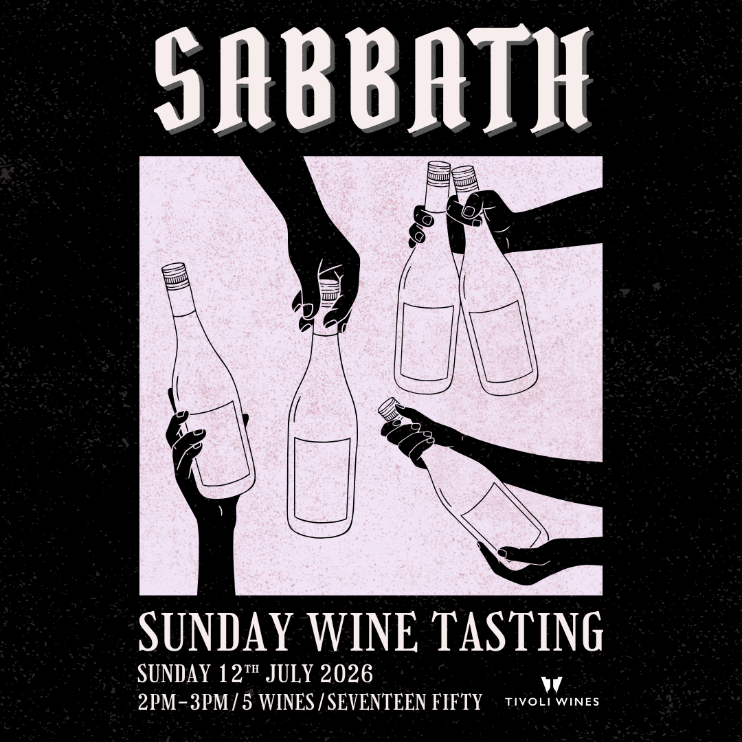 Sabbath Sunday Tasting - July 12th 2026