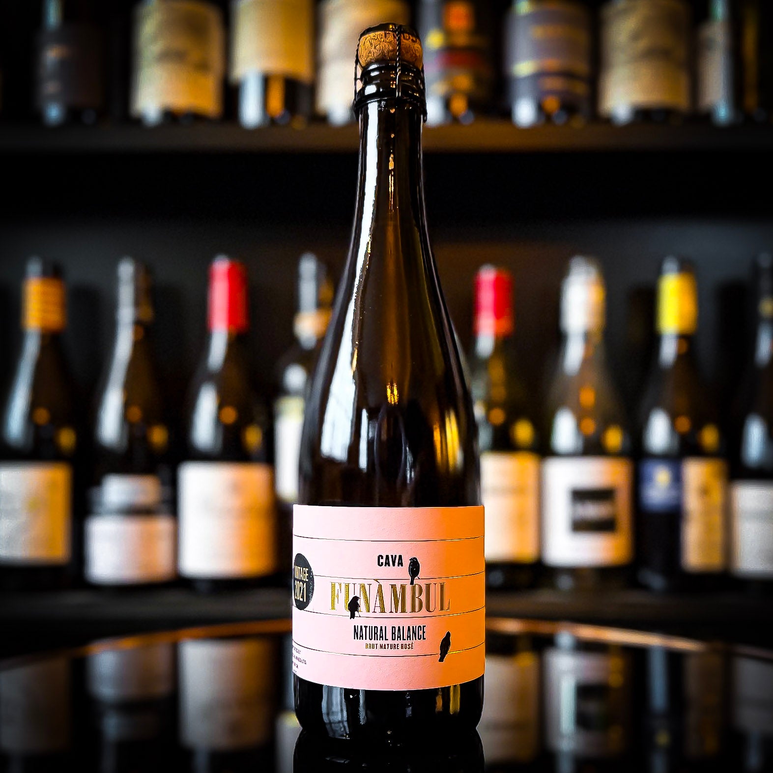 Entre Vinyes Cava Rosé Funambul Brut Nature