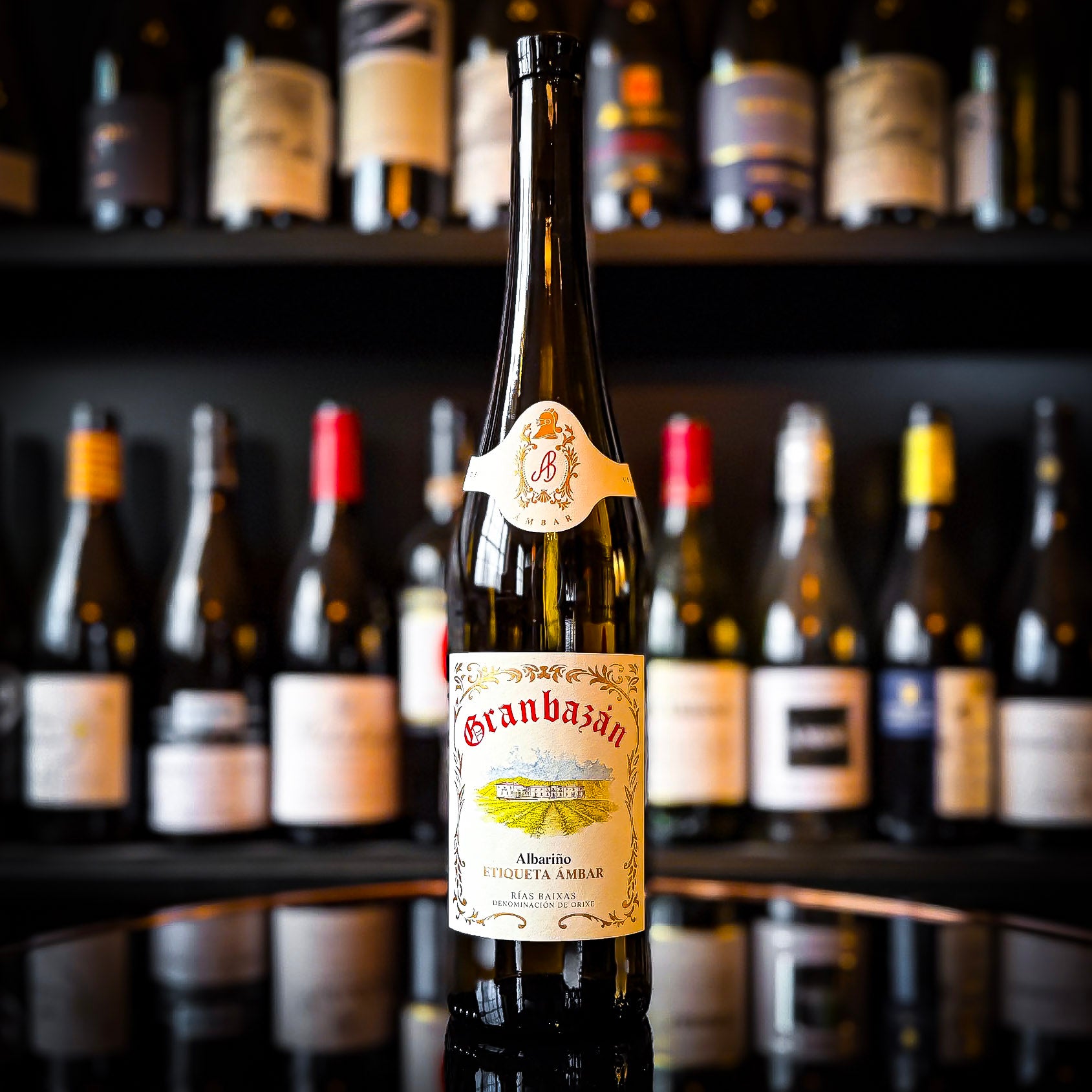 Granbazan Albarino Etiqueta Ambar