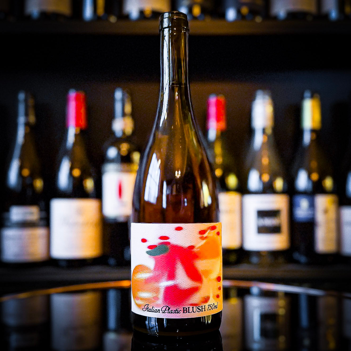 Alpha Box & Dice Italian Plastic Blush