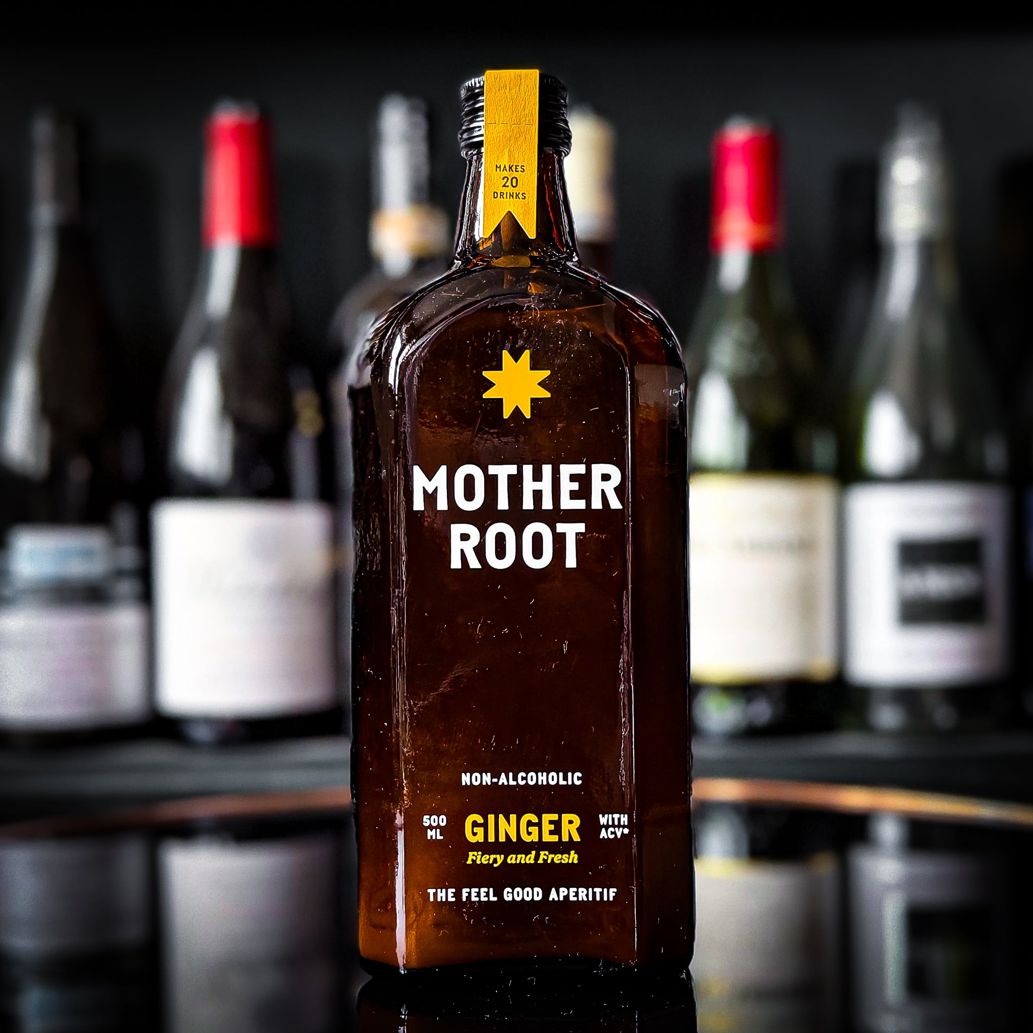 Mother Root Ginger Non‑Alcoholic Aperitif