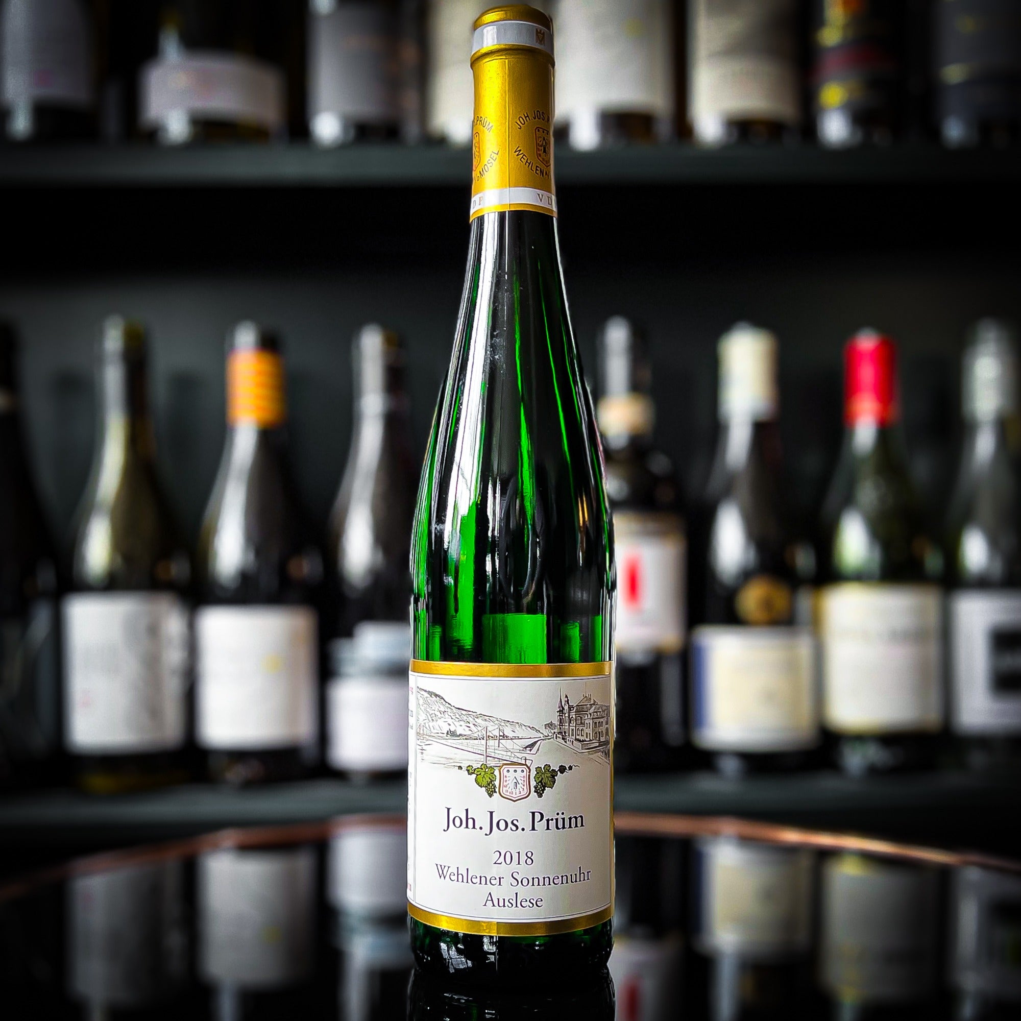 JJ Prum Wehlener Sonnenuhr Goldkapsel Auslese
