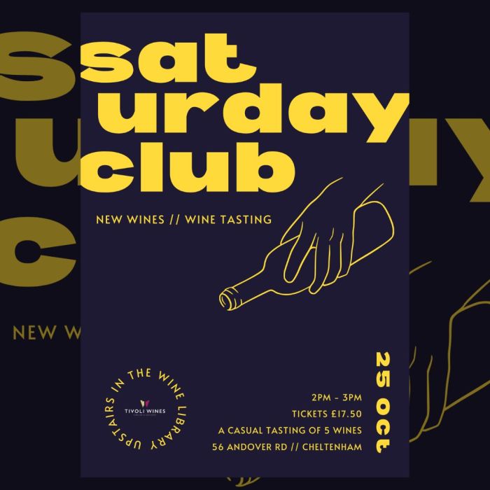 Saturday Club - October